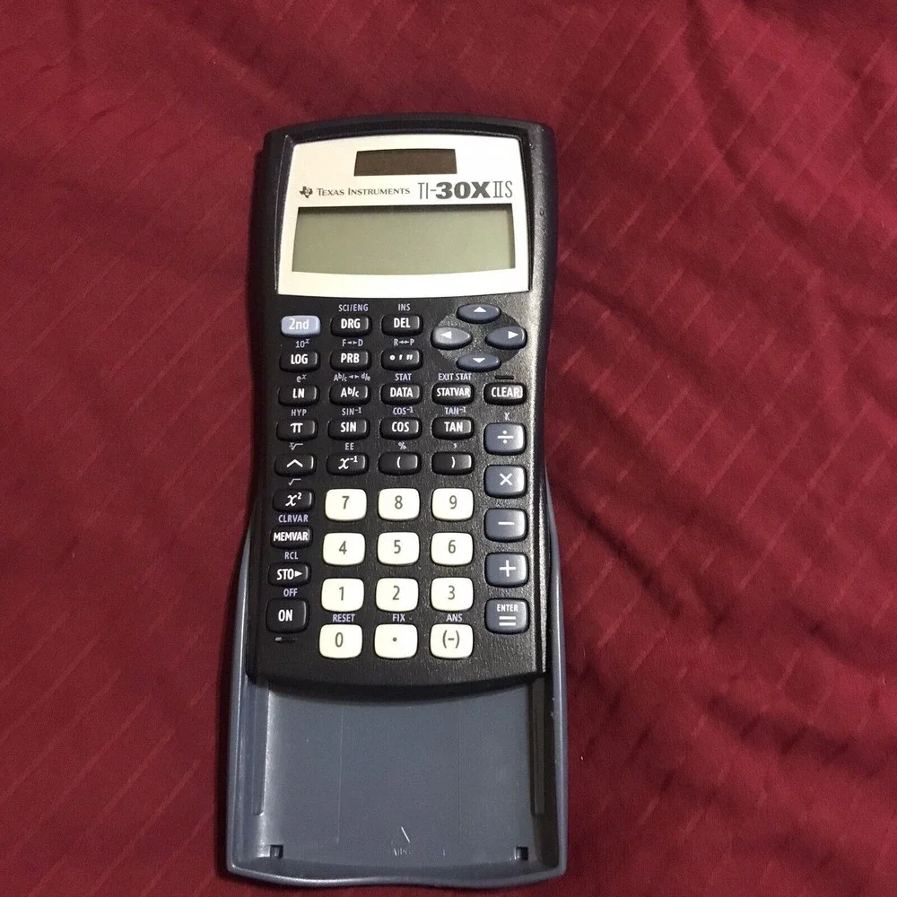 Texas Instruments TI-30X IIS Scientific‎ Calculator Solar ~ TESTED WORKS